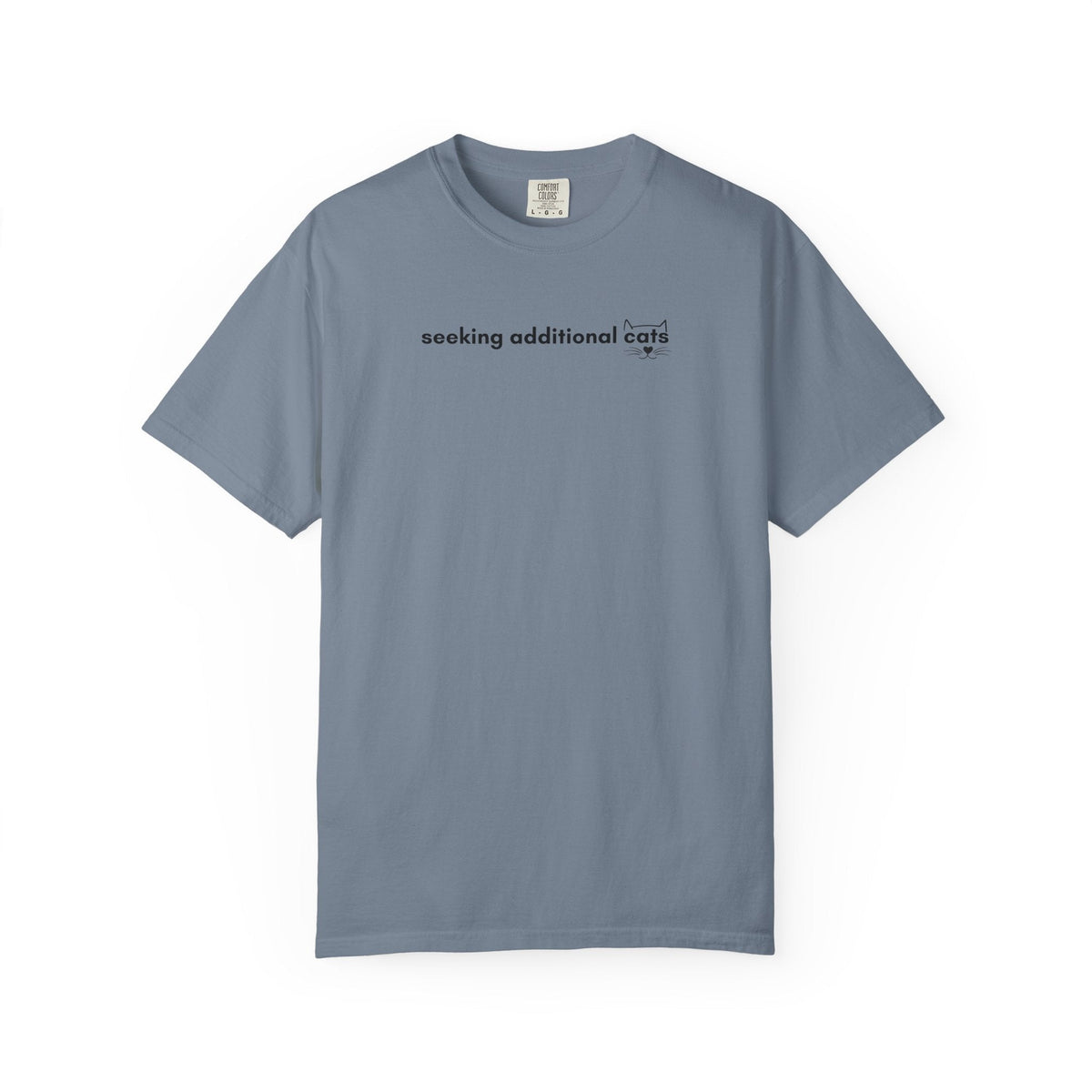 Seeking Additional Cats T-Shirt | Minimalist Cat Lover Tee