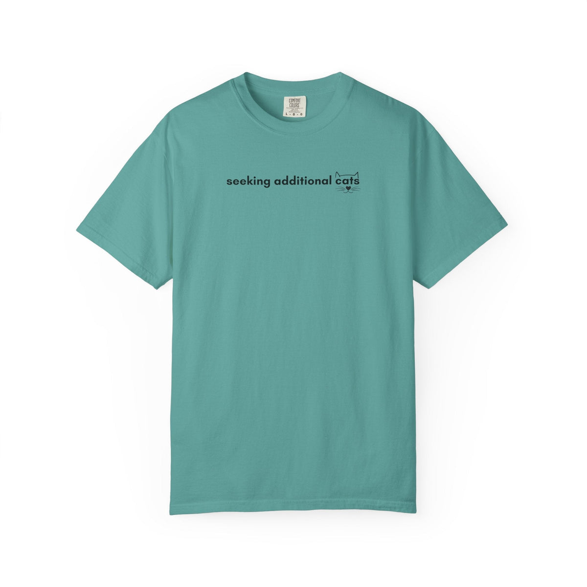 Seeking Additional Cats T-Shirt | Minimalist Cat Lover Tee