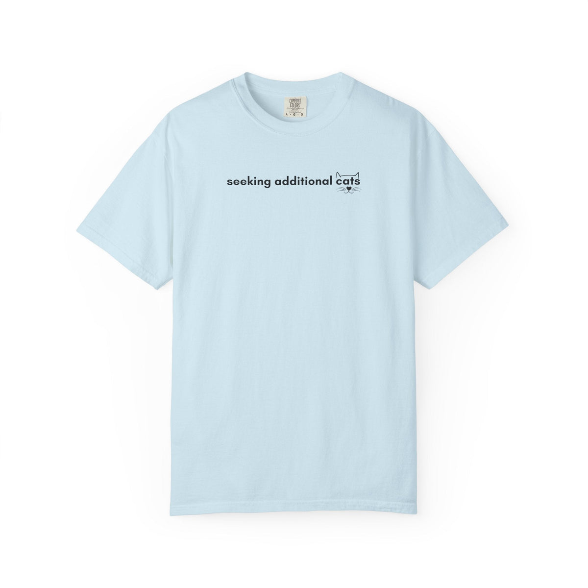 Seeking Additional Cats T-Shirt | Minimalist Cat Lover Tee