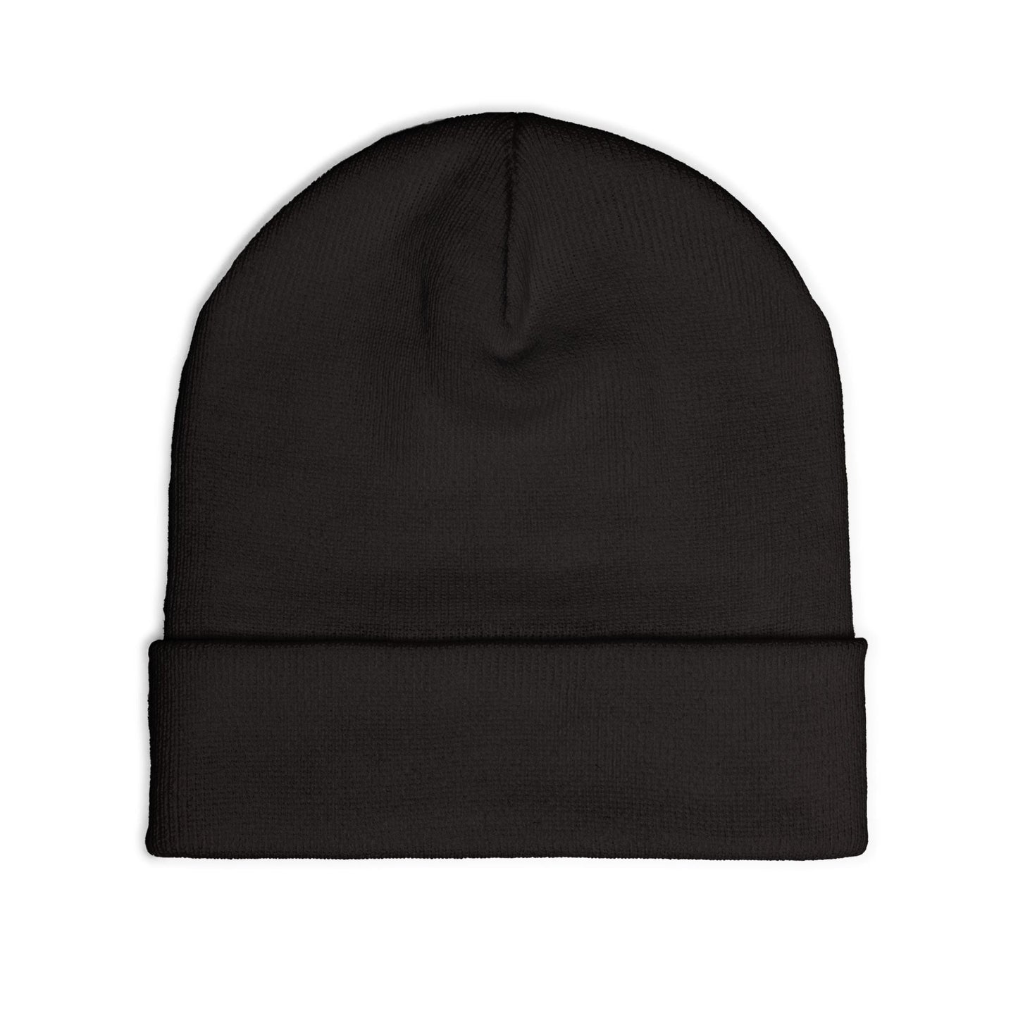 Bonnet en tricot brodé Saisissez le jour