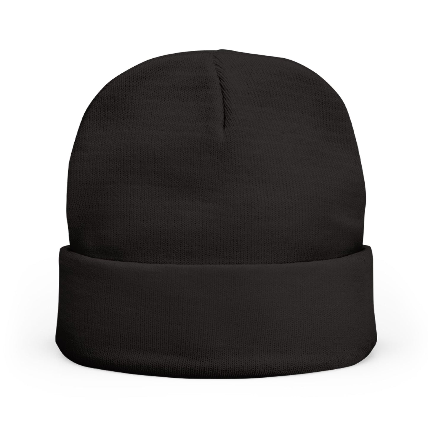 Bonnet en tricot brodé Saisissez le jour