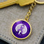 Custom Seizure Awareness Keychain - Meaningful Jewelry - Korvel