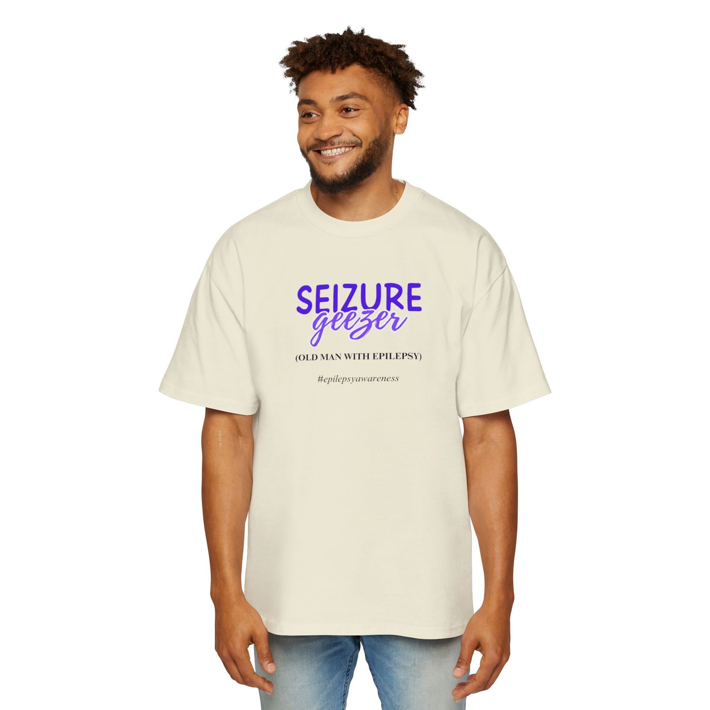 Camiseta Oversized de Concienciación sobre las Convulsiones