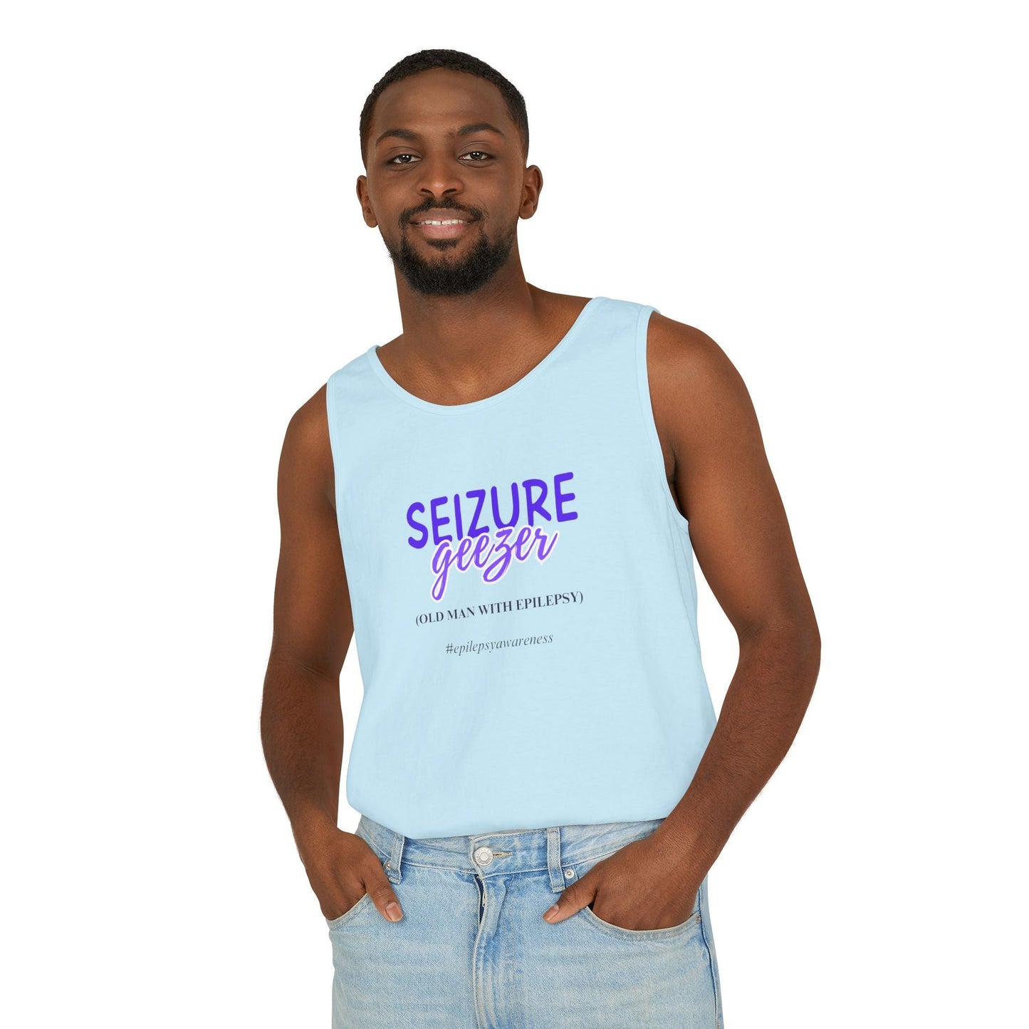 Men's Epilepsy Awareness Tank Top - Show Your Support - Korvel