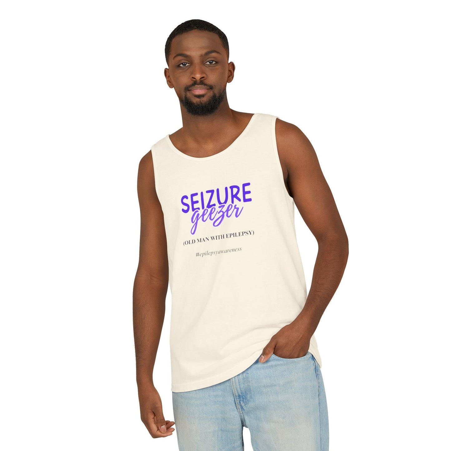 Men's Epilepsy Awareness Tank Top - Show Your Support - Korvel