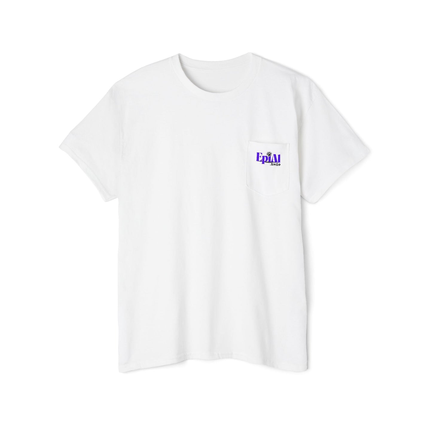 T-shirt unisexe en coton épais avec poche de premiers secours pour crises