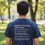 T-shirt unisexe en coton épais avec poche de premiers secours pour crises