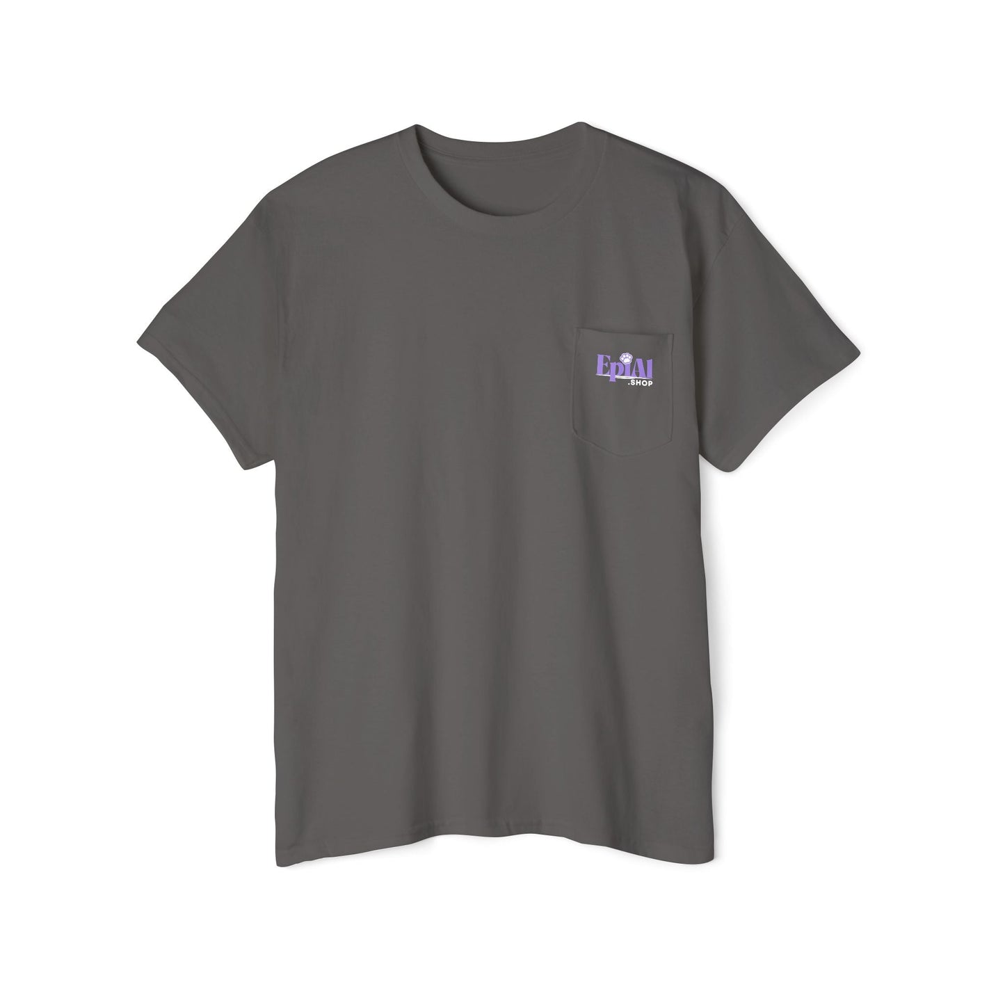 T-shirt unisexe en coton épais avec poche de premiers secours pour crises