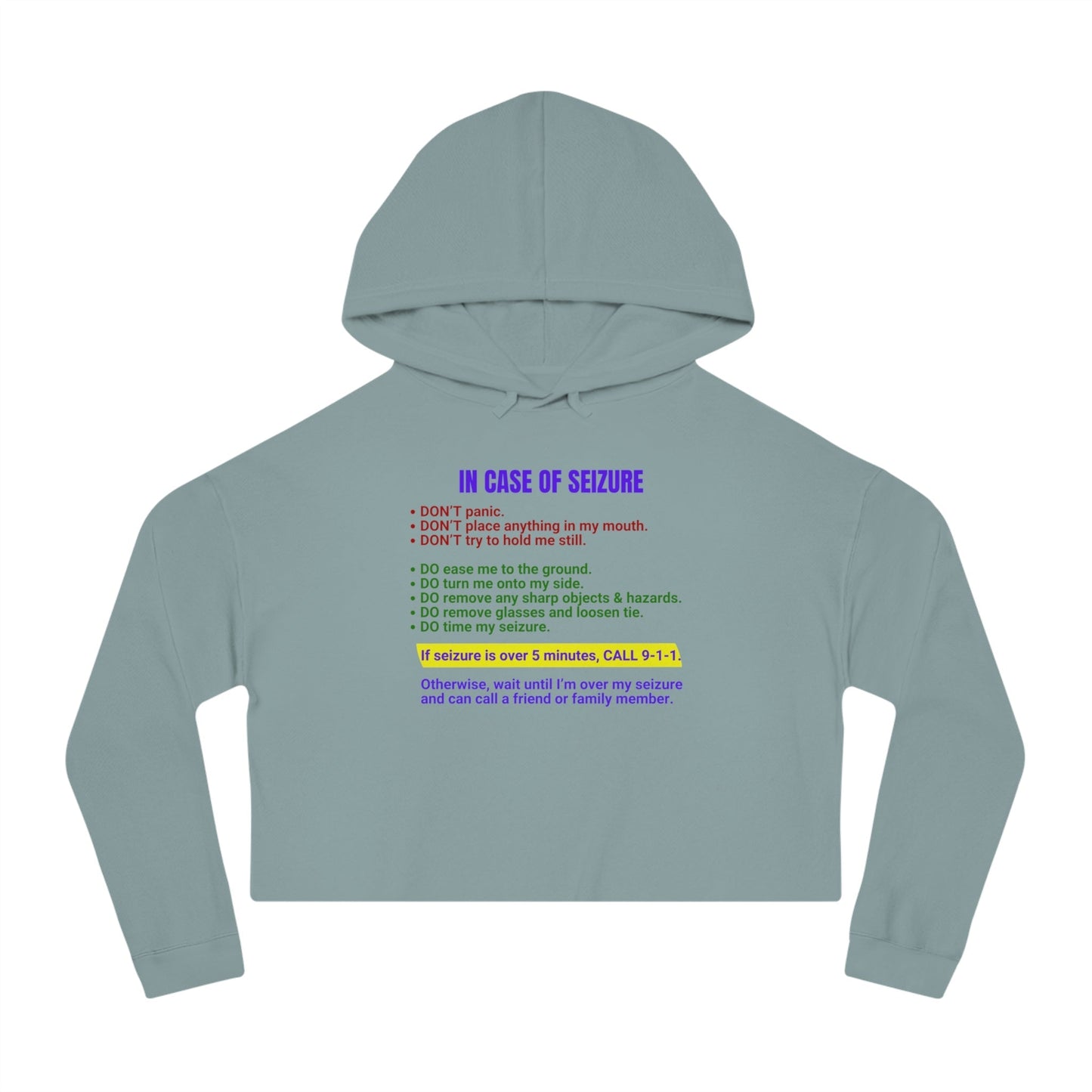 Sweatshirt à capuche court et chic pour femmes