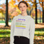 Sweatshirt à capuche court et chic pour femmes