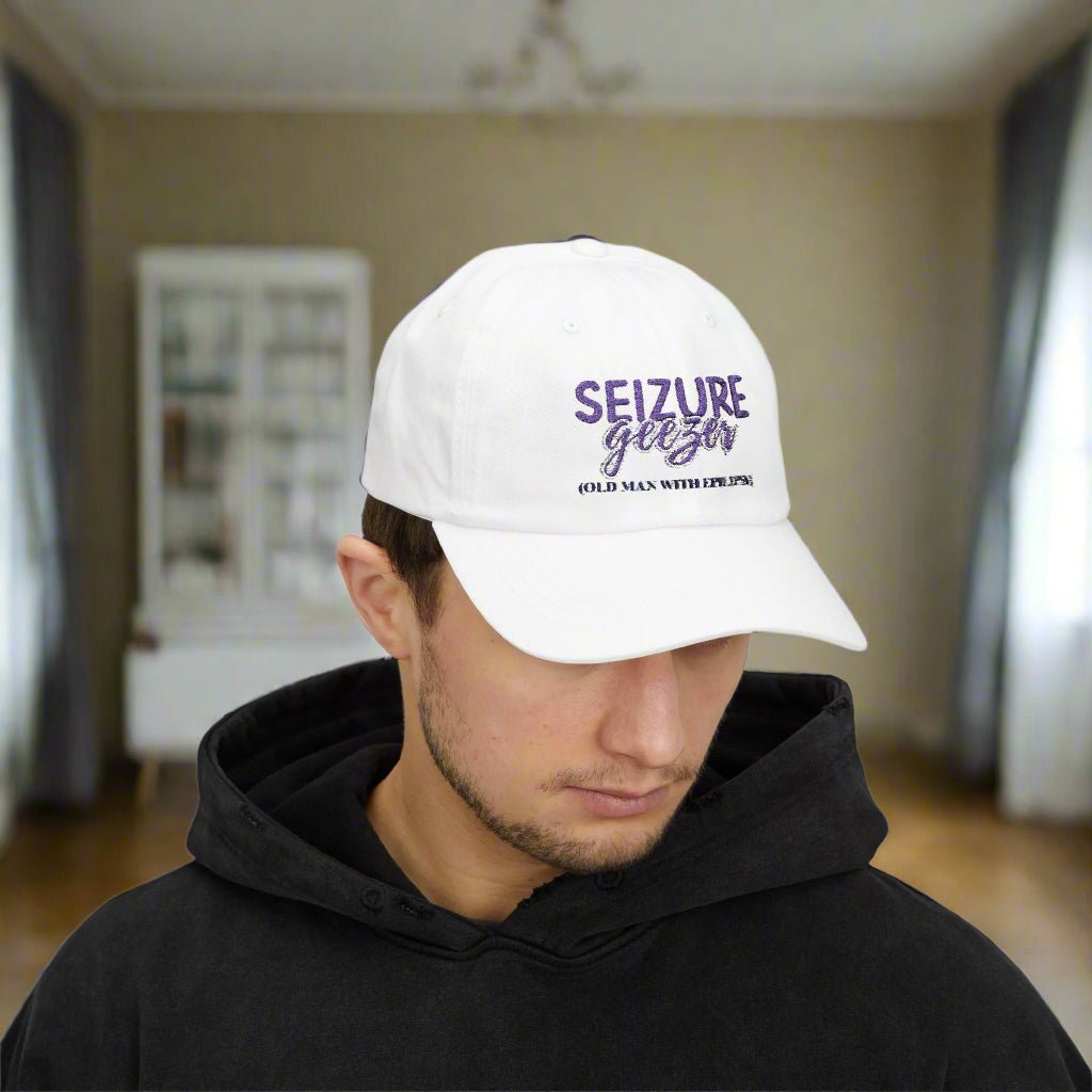 Gorra Clásica Dad Seizure Geezer - Sombrero Estiloso y Confortable
