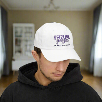 Gorra Clásica Dad Seizure Geezer - Sombrero Estiloso y Confortable