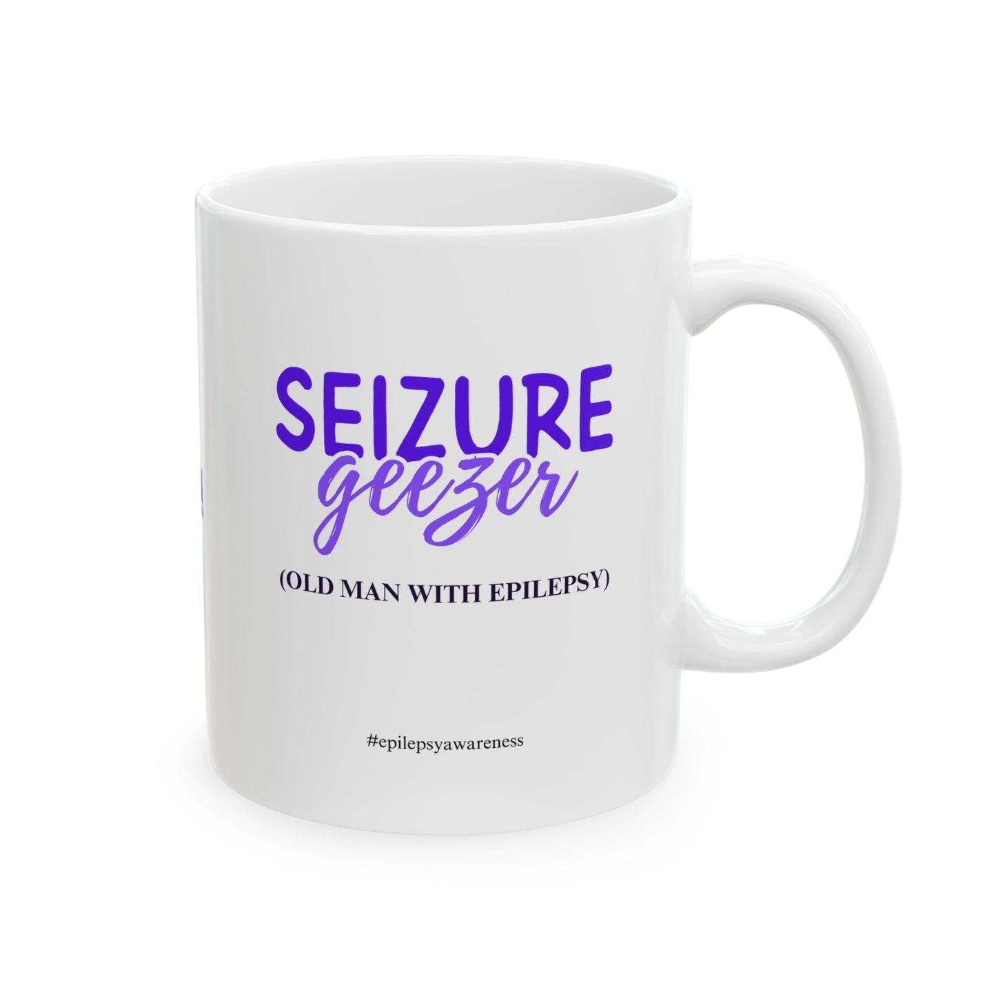 Tasse en céramique de sensibilisation à l'épilepsie - Élégante et fonctionnelle