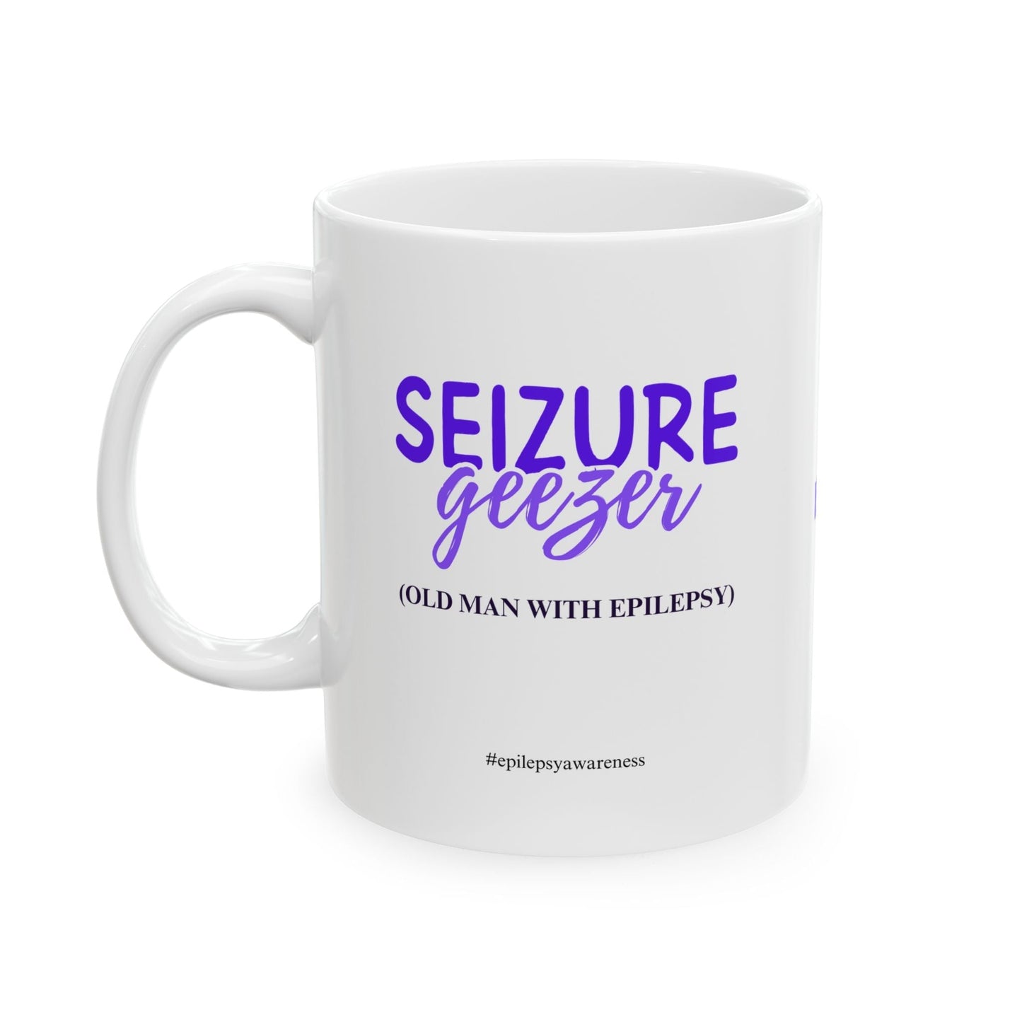 Tasse en céramique de sensibilisation à l'épilepsie - Élégante et fonctionnelle