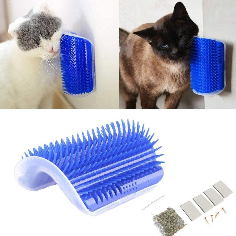 Cepillo Autogroomer para Gatos - Masajeador Interactivo para Gatos