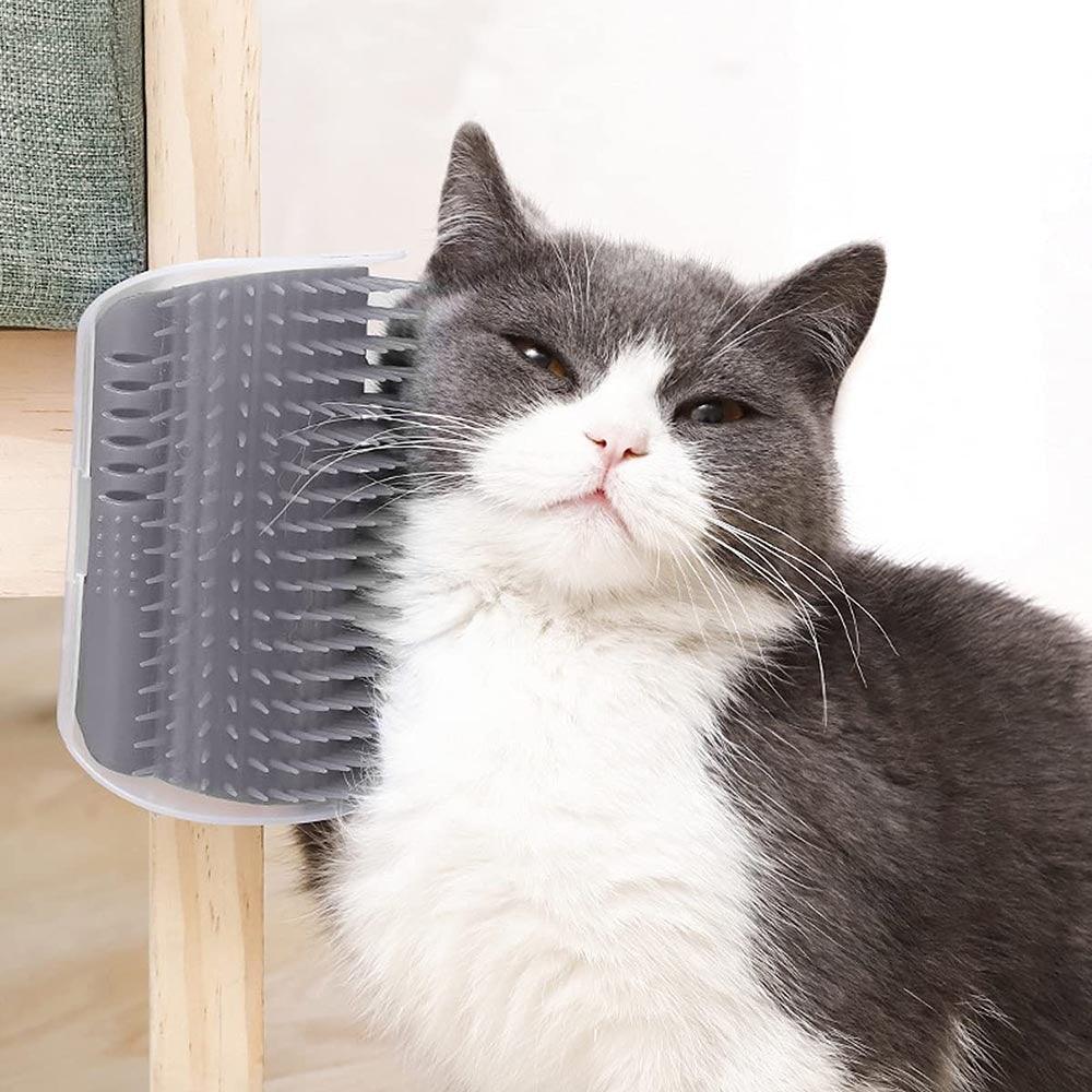 Cepillo Autogroomer para Gatos - Masajeador Interactivo para Gatos