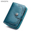 Cartera Pequeña Sendefn - Cartera de Cuero Dividido Casual para Mujeres