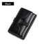 Sendefn  Wallet-female Short Women's Hasp Women Purse Split Leather With Coin Pocket Mini - Korvel