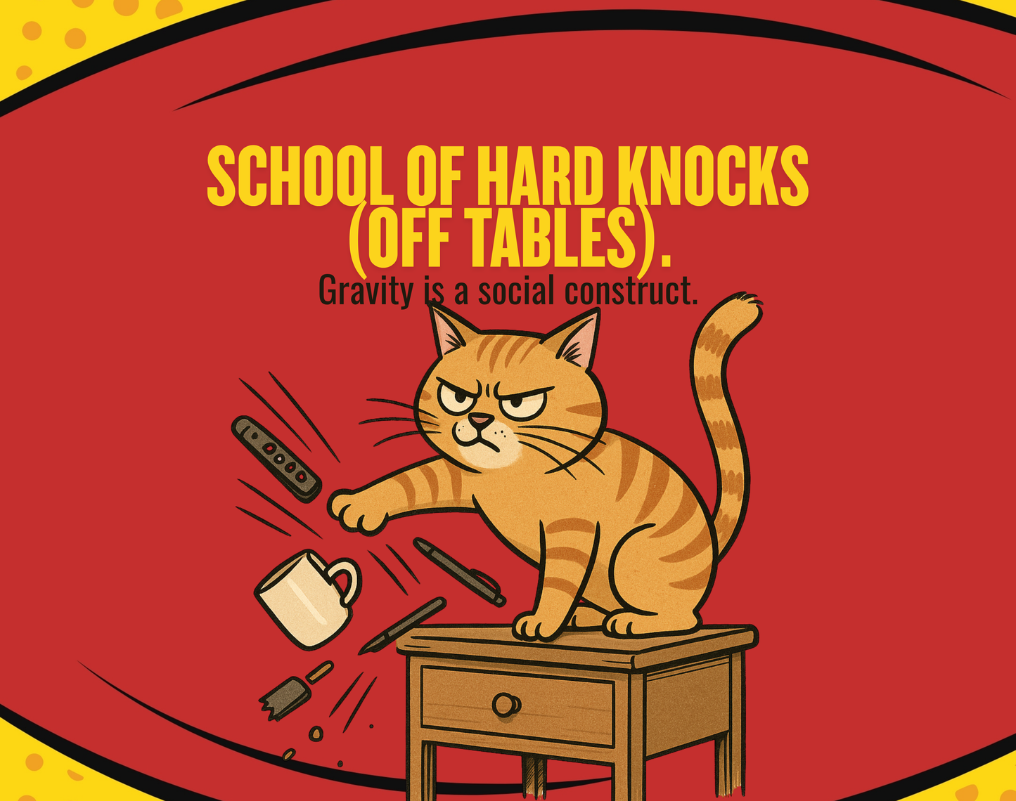 Catsplaining the Year – 2026 Funny Cat Calendar