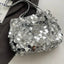 Sequin Braided Strap Shoulder Bag - Korvel