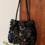 Sequin Braided Strap Shoulder Bag - Korvel
