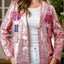 Blazer à manches longues en sequins Nutcracker