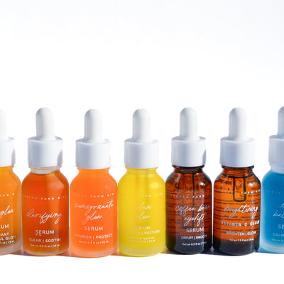 Daily Glow Serum Bundle - Organic Nourishing Face Serums - Korvel