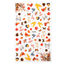 Elegantes Stickers de Uñas 3D - Diseños de Personajes y Flores