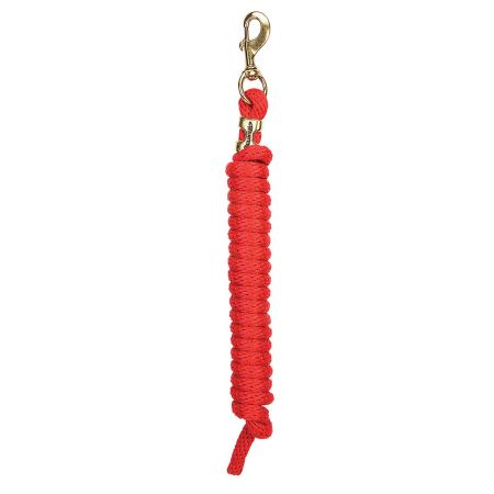 Premium Poly Lead Rope with Brass Snap - 10ft - Korvel