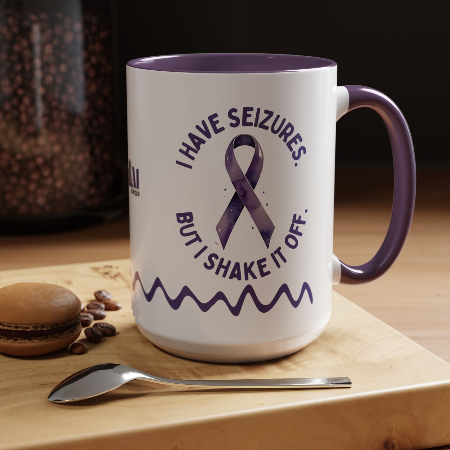 Taza Shake It Off - Concienciación sobre la Epilepsia