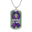 Shake It Off Dog Tag Necklace for Awareness