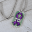 Shake It Off Dog Tag Necklace for Awareness