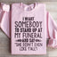 Sudadera "A ella ni siquiera le gustaban ustedes"