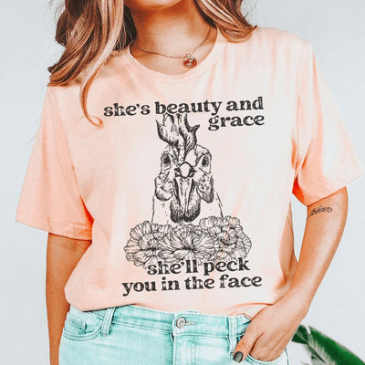 She's Beauty And Grace Tee
