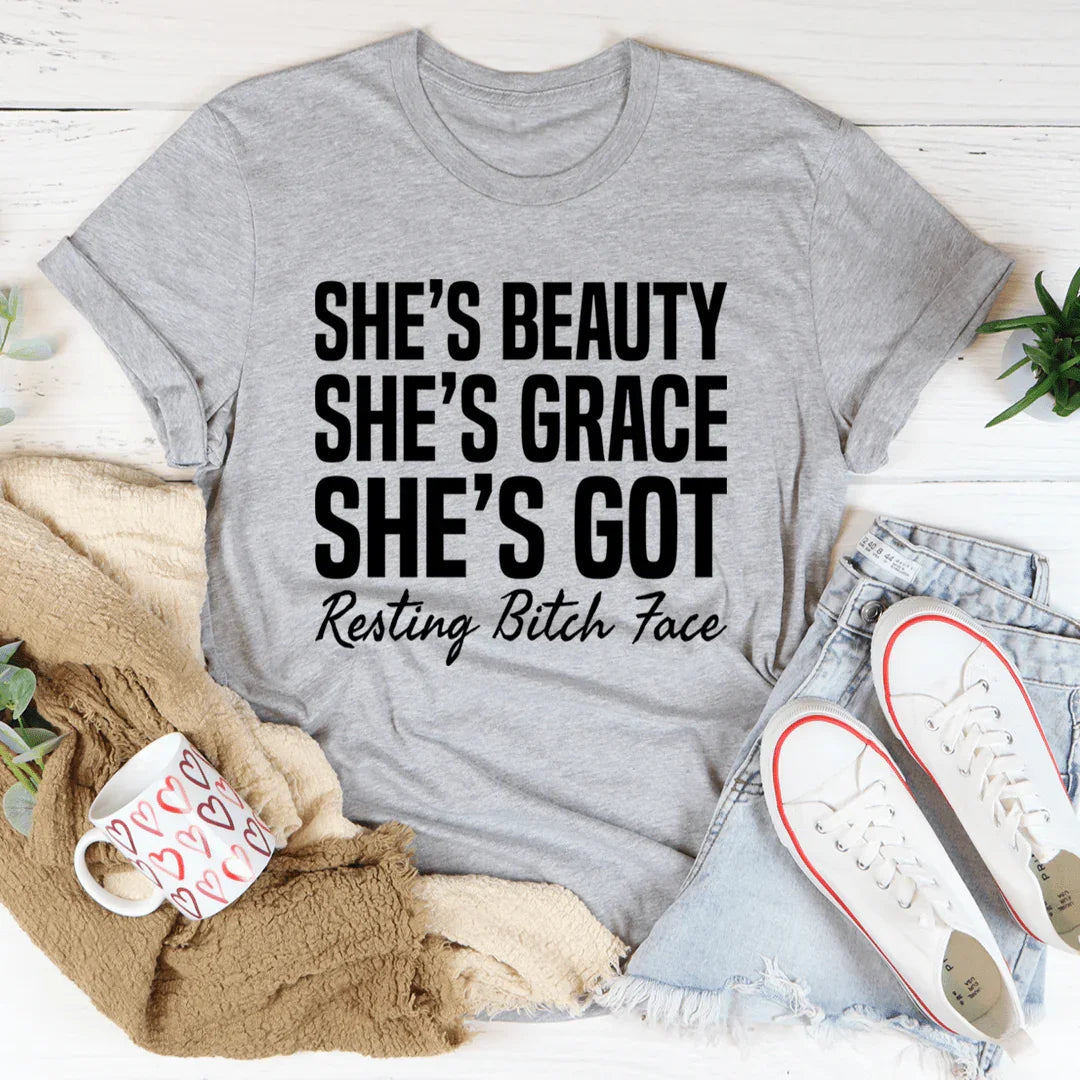 Camiseta Ella es belleza, ella es gracia