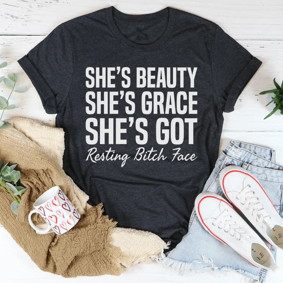 Camiseta Ella es belleza, ella es gracia