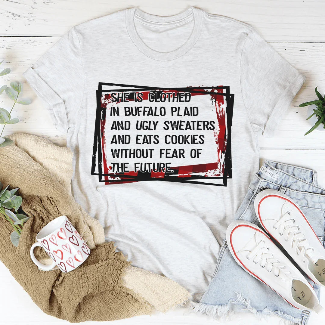 Buffalo Plaid & Ugly Sweaters Tee - Korvel