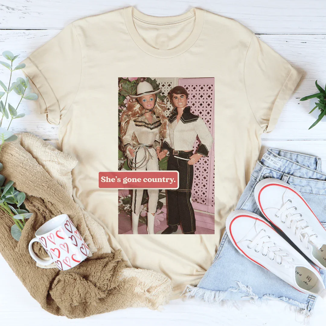 She's Gone Country T-Shirt - Korvel