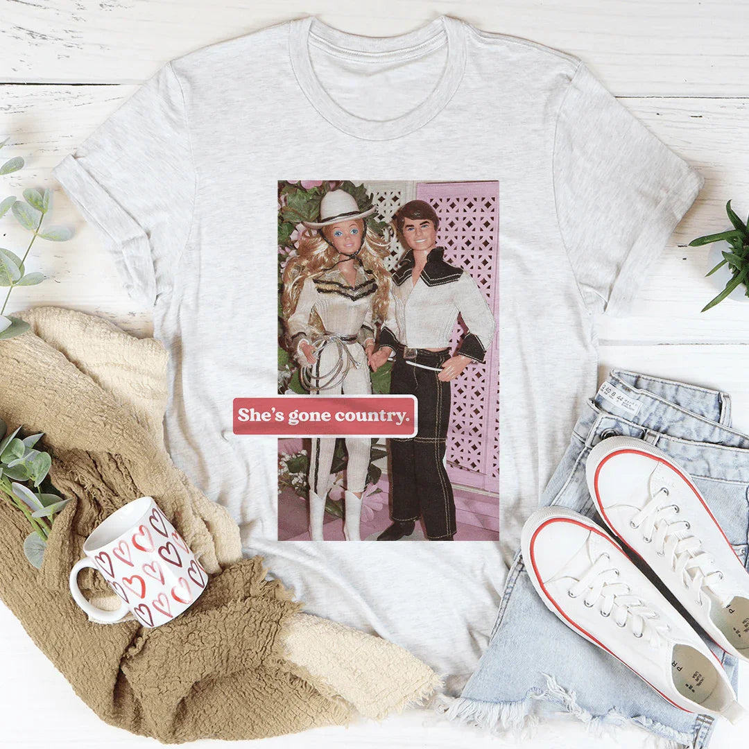 She's Gone Country T-Shirt - Korvel