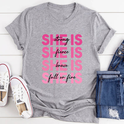 She's Is Tee - Premium Comfort T-Shirt