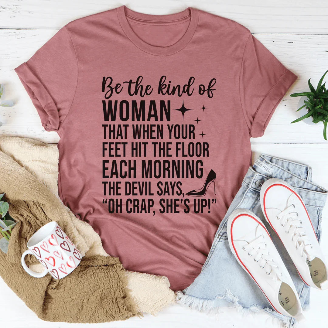 Camiseta She's Up - Suave y Elegante para el Uso Diario