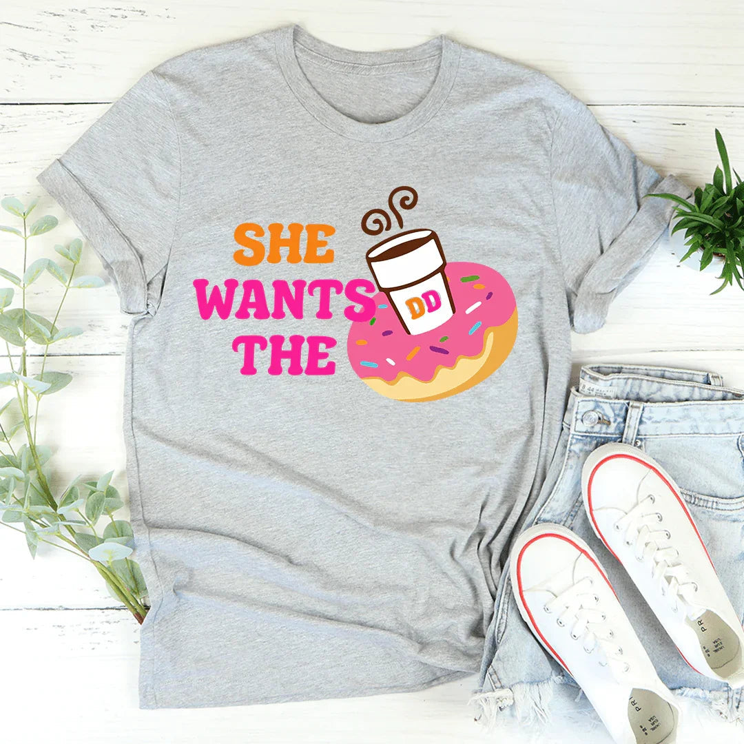 She Wants Donuts Tee - Korvel