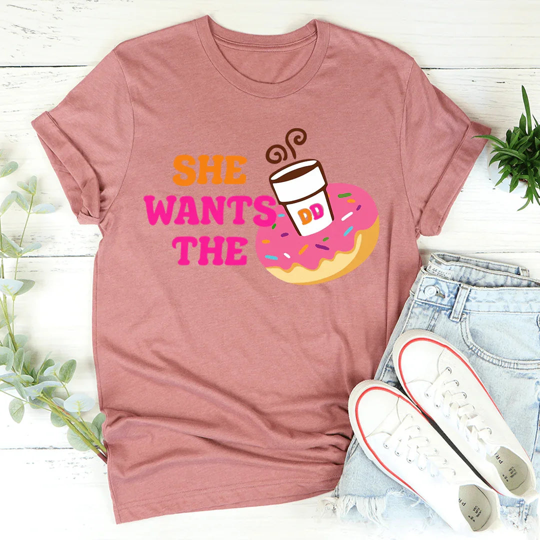 She Wants Donuts Tee - Korvel