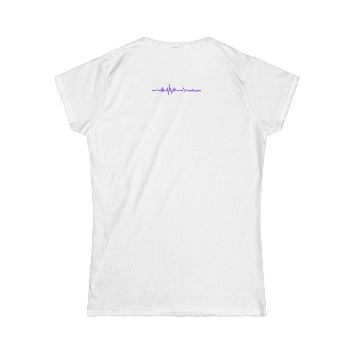Elle porte une couronne de statique – T-shirt de sensibilisation à l'épilepsie pour femmes