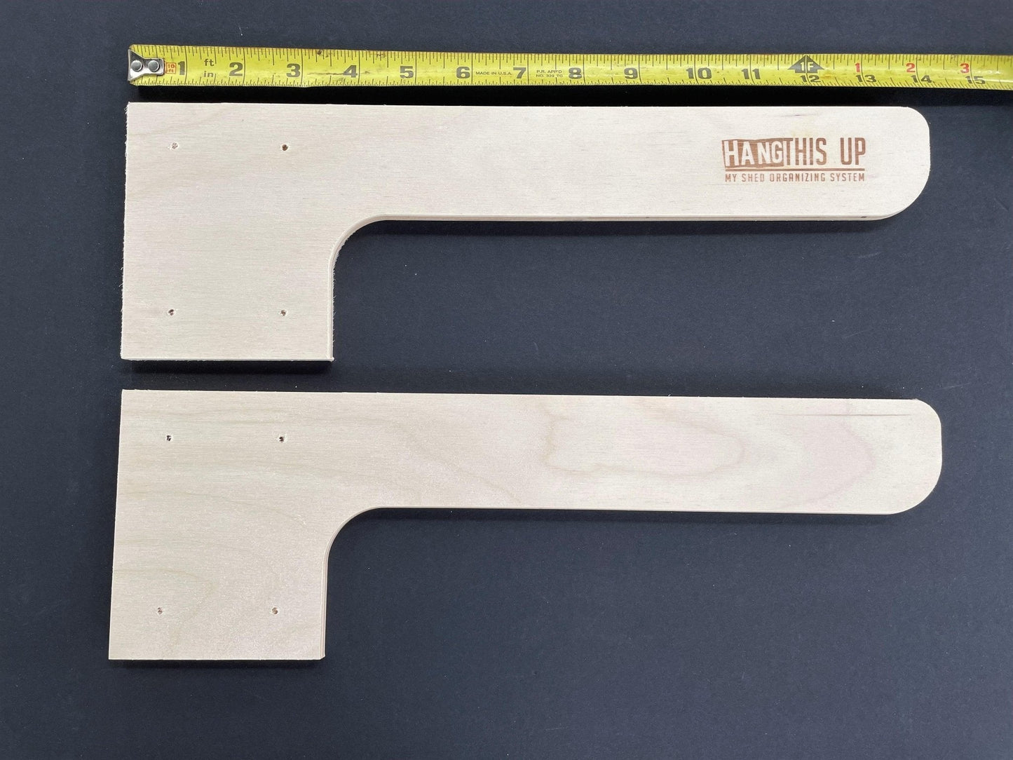 Heavy-Duty Shed Shelf Bracket Kit - Premium Storage Solution