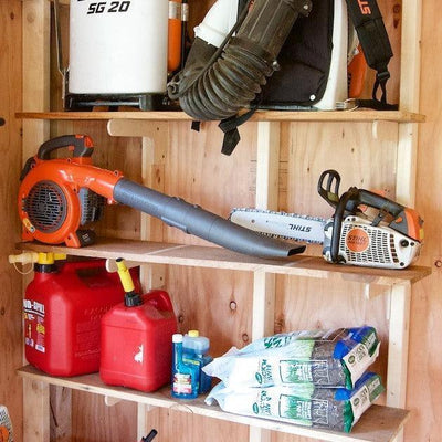 Premium Shed Shelf Bracket Kit - 10" Supports