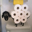 Porte-papier toilette en forme de mouton pour des salles de bains charmantes