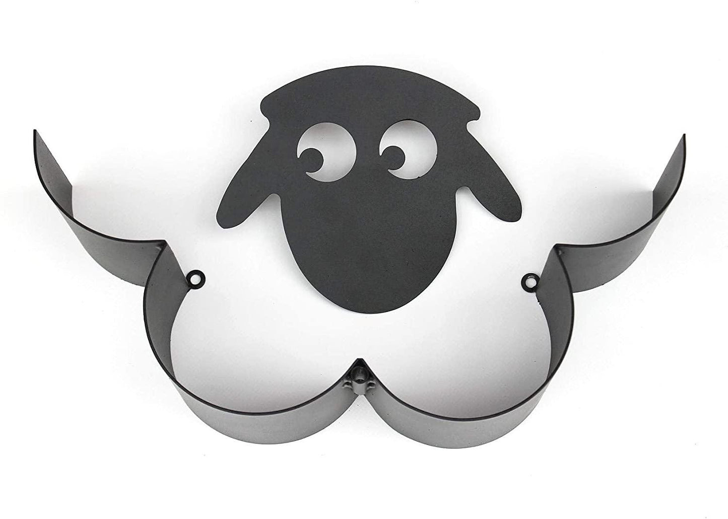Porte-papier toilette en forme de mouton charmant - Rangement mural