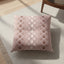 Coussin de sol tufté à motif de patte d'animal scintillant