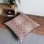 Coussin de sol tufté à motif de patte d'animal scintillant